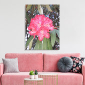 Rote Blume Leinwanddruck (Insitu (Wohnzimmer))