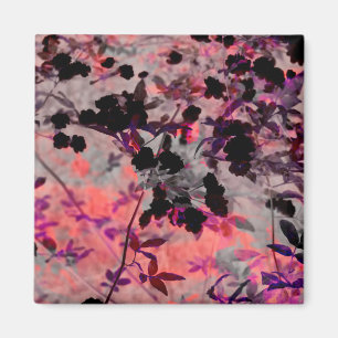 Rote Blume Magnet