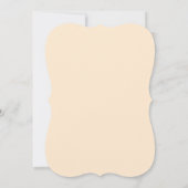 Rote Blume Mason Jar Einladung Hochzeit (Rückseite)