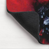 Rote Blume, Mohnblume Mousepad (Ecke)