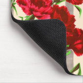 rote Blume Mousepad (Ecke)