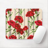 rote Blume Mousepad (Mit Mouse)