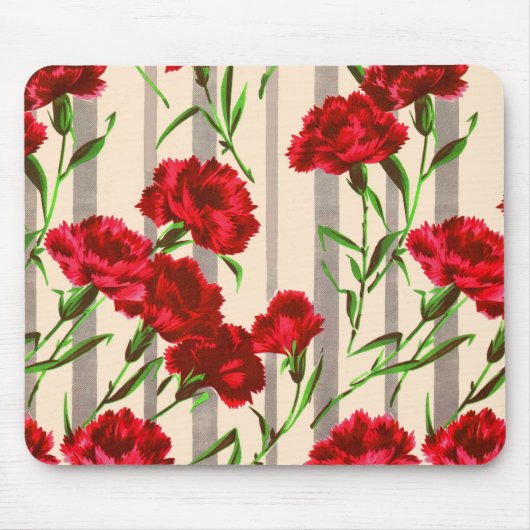 rote Blume Mousepad (Vorne)