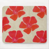 Rote Blume Mousepad (Vorne)