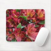 Rote Blume Mousepad (Mit Mouse)