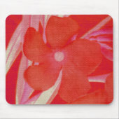 Rote Blume Mousepad (Vorne)