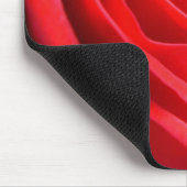 Rote Blume Mousepad Rote Rose Dekoration Geschenke (Ecke)