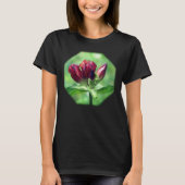 Rote Blume Natur T-Shirt (Vorderseite)