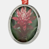 Rote Blume Ornament Aus Metall (Links)