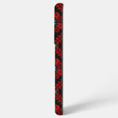 Rote Blume Palästina Stickerei täreez Muster Samsung Galaxy Hülle (Rückseite (Horizontal))