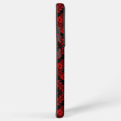 Rote Blume Palästina Stickerei täreez Muster Samsung Galaxy Hülle (Rechte Seite)