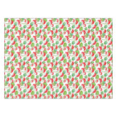 Rote Blume (Pelargonium) Tischdecke (Vorderseite (Horizontal))