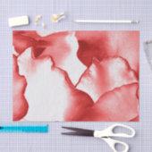 Rote Blume Petals Seidenpapier (Handwerk)
