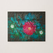 Rote Blume Puzzle (Horizontal)