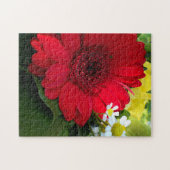 rote Blume Puzzle (Horizontal)