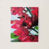 Rote Blume Puzzle (Vertikal)