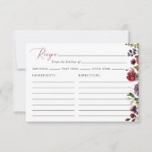 Rote Blume, rosa Blume, Brautparty Rezept (Vorderseite)