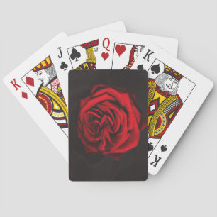 Rote Blume, Rose Kartenspiel , Spiele Spielkarten