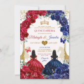 Rote Blume Rote Kirche Santa Maria delle Grazie Einladung (Vorderseite)