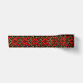 Rote Blume Satinband (Vorderseite)