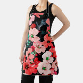 Rote Blume Schürze (InSitu)