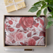 Rote Blume Seidenpapier (Geschenk)