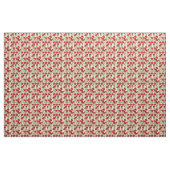 rote Blume Stoff (Yard (91,4 cm))