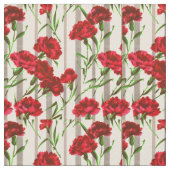 rote Blume Stoff (Nahaufnahme)