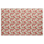 rote Blume Stoff (Fat Quarter (45,7 x 55,9 cm))