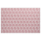 Rote Blume Stoff (Yard (91,4 cm))