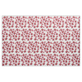 Rote Blume Stoff (Fat Quarter (45,7 x 55,9 cm))