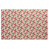 rote Blume Stoff (Fat Quarter (45,7 x 55,9 cm))