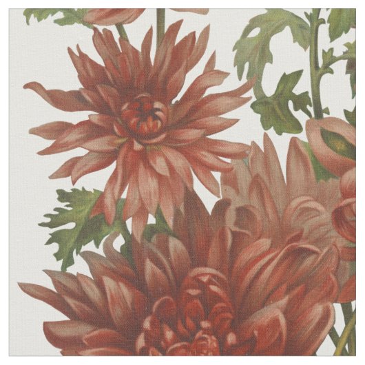 Rote Blume Stoff (Nahaufnahme)