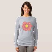 Rote Blume T-Shirt (Vorne ganz)