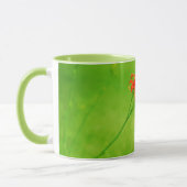 Rote Blume Tasse (Links)