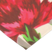 rote Blume Tischdecke (Schrägansicht)