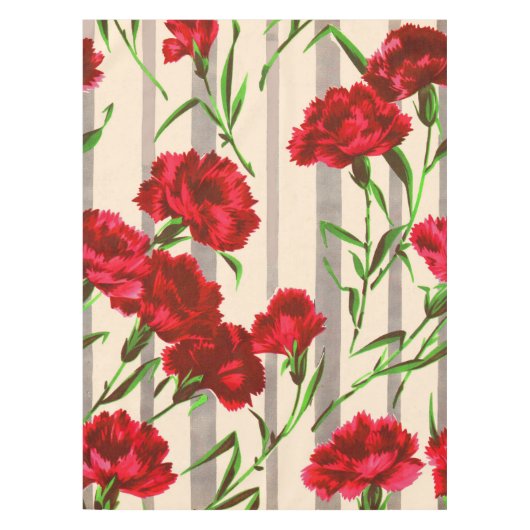 rote Blume Tischdecke (Vorderseite)