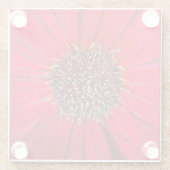 Rote Blume Untersetzer (Rückseite)