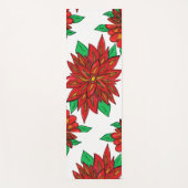 Rote Blume Yoga Mat Yogamatte (Vorderseite)