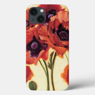 Rote Blumen iPhone 13 Hülle