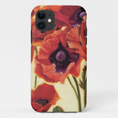 Rote Blumen Case-Mate iPhone Hülle (Rückseite)