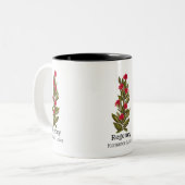 Rote Blumen Design Tasse Liebhaber Romantik, Buchl (Vorderseite Links)