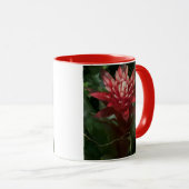 Rote Blumen-Fotomug Tasse (VorderseiteRechts)