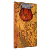 Rote Blumen I Klemmbrett (Rechts)