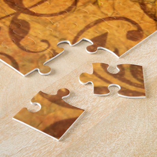 Rote Blumen I Puzzle (Seite)