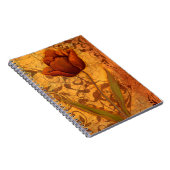 Rote Blumen II Notizblock (Rechte Seite)