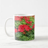 Rote Blumen Kaffeetasse (Links)