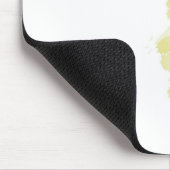 Rote Blumen Mousepad (Ecke)