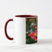 Rote Blumen Tasse (Links)