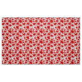 Rote Blumenblüten Stoff (Fat Quarter (45,7 x 55,9 cm))